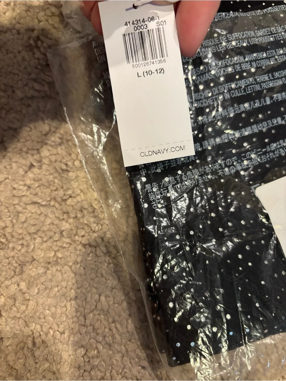 Black Polka Dot leggings